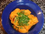 Süßkartoffelpüree mit Koriander und Limette - Rezept