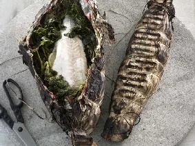 Rezept: Wolfsbarsch in Papier Bild Nr. 9 Wolfsbarsch in Papier - Rezept - Bild Nr. 9