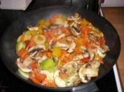 Einfaches Wokgemüse - Rezept