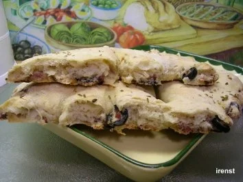 Speck-Oliven-Fougasse - Rezept - Bild Nr. 2