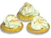 Kräcker mit Gorgonzola Häubchen - Rezept