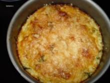 Gemüse-Gerichte: Reiskuchen mit Zuchini und Rucola - Rezept
