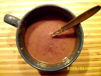 Rezept: Heiße Schokii:"Ginger's dream" Heiße Schokii:"Ginger's dream" - Rezept