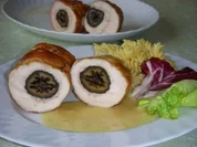 Rezept: HÄHNCHENFILET GEFÜLLT MIT SCHWARZEN NÜSSEN HÄHNCHENFILET GEFÜLLT MIT SCHWARZEN NÜSSEN - Rezept