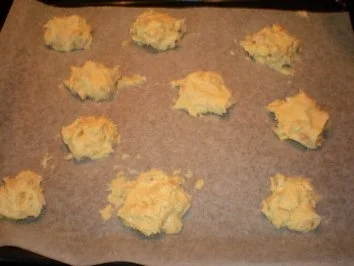 Dessert: White chocolate almond cookies - Rezept - Bild Nr. 3