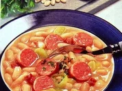 Weisse Bohnen Topf mit Mettwurst - Rezept