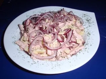 Schneller Wurstsalat - Rezept - Bild Nr. 3