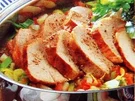 Kalbsbraten mit Gemüsesoße - Rezept
