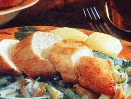 Rezept: Hähnchenbrustfilet in fruchtiger Soße Hähnchenbrustfilet in fruchtiger Soße - Rezept