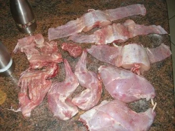 Fleisch:   KANINCHEN - Rezept - Bild Nr. 3