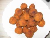 Panierte Frikadellenbällchen - Rezept