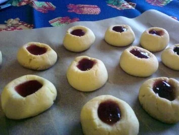 Marzipan-Kirsch-Augen - Rezept