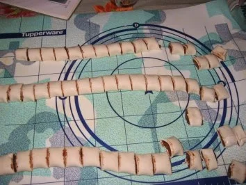 Rezept: Roxakia-Süßes aus Griechenland Bild Nr. 3 Roxakia-Süßes aus Griechenland - Rezept - Bild Nr. 3