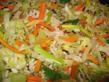 Rezept: 7-Korn-Gemüse-Pfanne Bild Nr. 4 7-Korn-Gemüse-Pfanne - Rezept - Bild Nr. 4