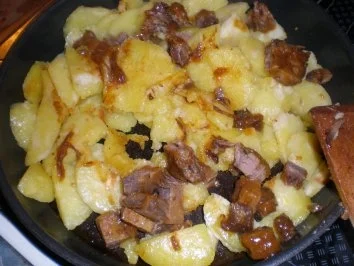 Kartoffelknödel eingeschnitten - Rezept - Bild Nr. 3