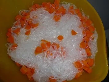 Scampi - Glasnudelpfanne - Rezept - Bild Nr. 4