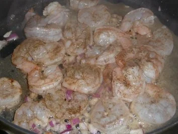 Scampi - Glasnudelpfanne - Rezept - Bild Nr. 2