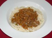 Pasta - Bolognese vegan - Rezept