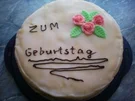 Geburtstagstorte (Marzipantorte) - Rezept