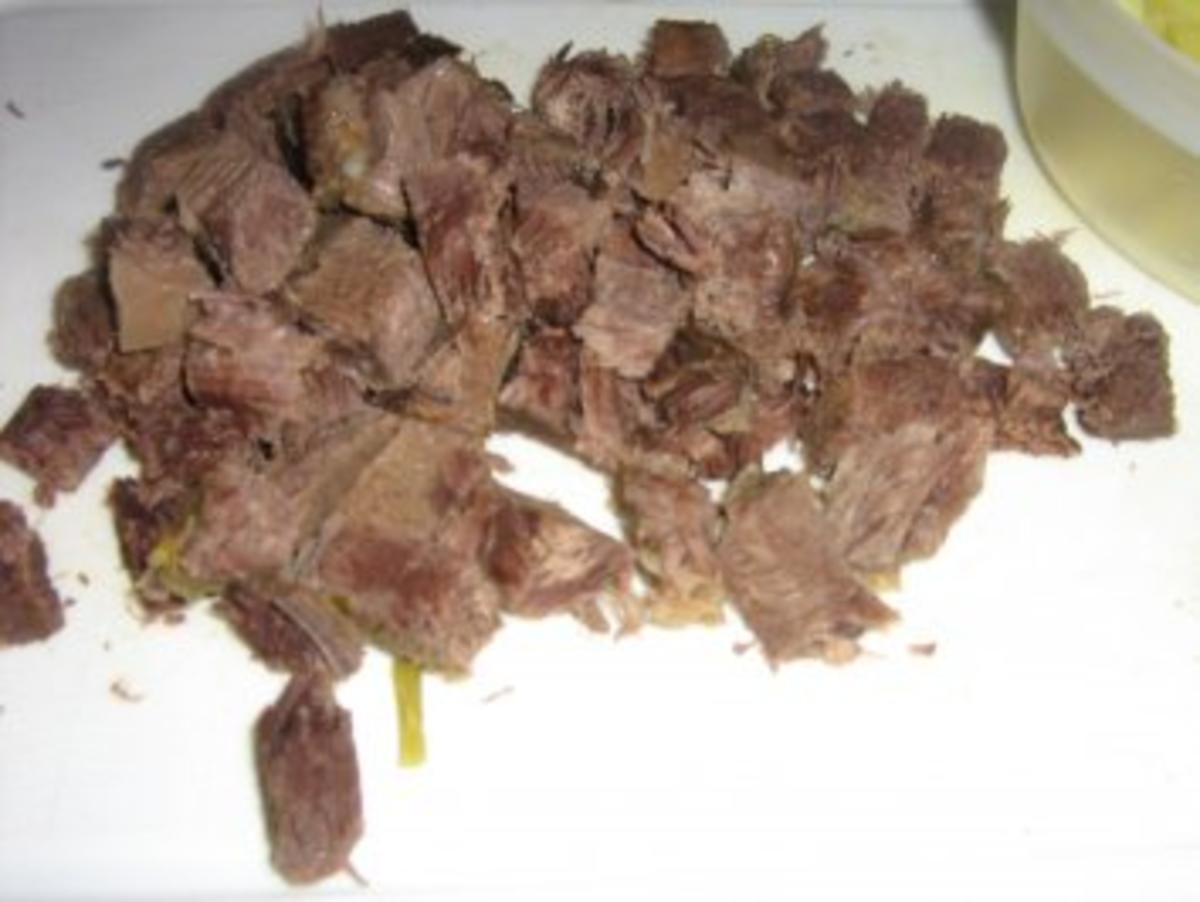 Rindfleischtopf mit Kartoffel-Gemüse und Nudeln - Rezept - Bild Nr. 2