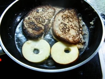 Brotscheiben im Frischkäsemantel gebacken - Rezept - Bild Nr. 5