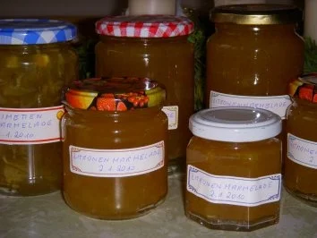 Rezept: ZITRONEN- UND LIMETTENMARMELADE ZITRONEN- UND LIMETTENMARMELADE - Rezept