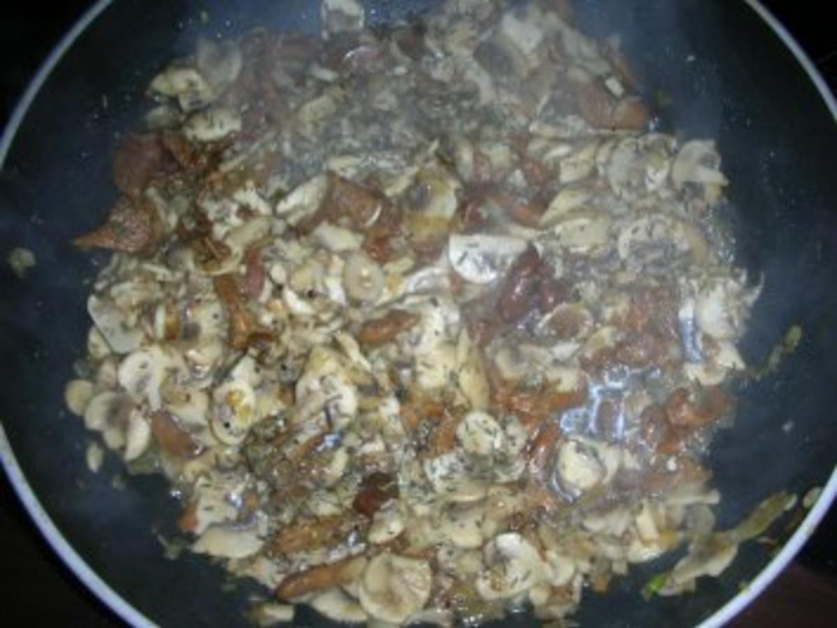 Filet Topf mit Pfifferlingen und Champignons - einfach - 424 kcal/100g
