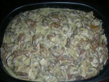 Filet-Topf mit Pfifferlingen und Champignons - Rezept - Bild Nr. 6