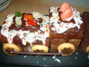 Eisenbahn kuchen - Rezept