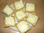 Blätterteig mit Paradies Creme - Rezept