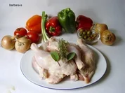 Fleische - Gerichte : Hühnerpfanne - baskischer Art - Rezept