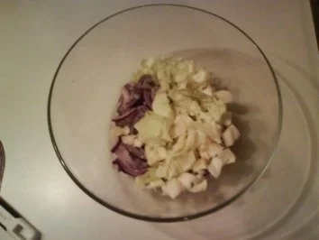 Rezept: Abendbrot: Salat mit Hardcoredressing Bild Nr. 3 Abendbrot: Salat mit Hardcoredressing - Rezept - Bild Nr. 3