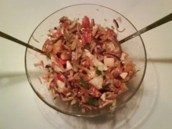 Rezept: Abendbrot: Salat mit Hardcoredressing Bild Nr. 7 Abendbrot: Salat mit Hardcoredressing - Rezept - Bild Nr. 7