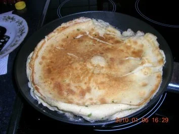 Pfannekuchen mit  Spargel und  Pilzen - Rezept - Bild Nr. 2