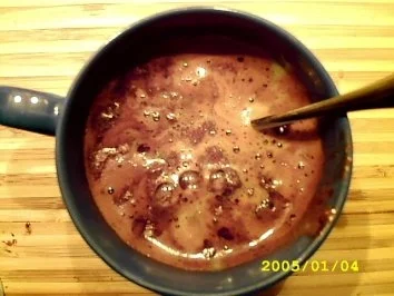 Rezept: Cappucino "After Eight" Cappucino "After Eight" - Rezept