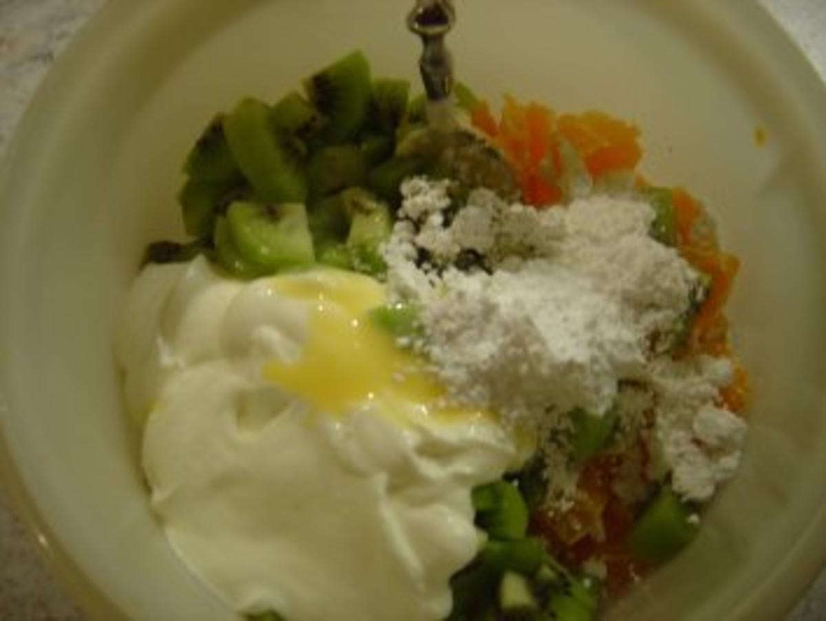 Clementinen-Kiwi-Salat mit Eierlikör - Rezept - Bild Nr. 2
