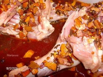 Hasenkeulen aus der Glühweinmarinade - Rezept - Bild Nr. 5