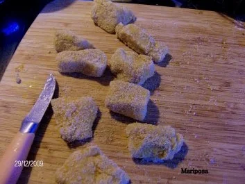 Panierte Fischwürfel mit Salzkartoffeln - Rezept - Bild Nr. 4