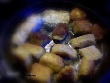 Panierte Fischwürfel mit Salzkartoffeln - Rezept - Bild Nr. 5