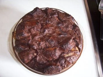 Rezept: Dessert...Schokoladenauflauf mit Brötchen Bild Nr. 5 Dessert...Schokoladenauflauf mit Brötchen - Rezept - Bild Nr. 5