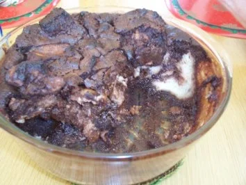 Rezept: Dessert...Schokoladenauflauf mit Brötchen Bild Nr. 6 Dessert...Schokoladenauflauf mit Brötchen - Rezept - Bild Nr. 6