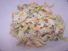 Schichtsalat "herzhaft" - Rezept