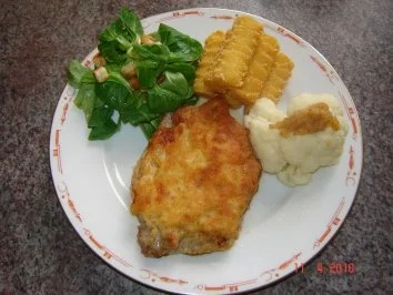 Rezept: Fleisch : gefüllte Schnitzel mit Camenbert Fleisch : gefüllte Schnitzel mit Camenbert - Rezept