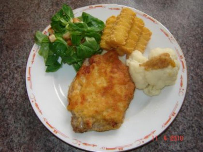 Fleisch : gefüllte Schnitzel mit Camenbert - Rezept - kochbar.de