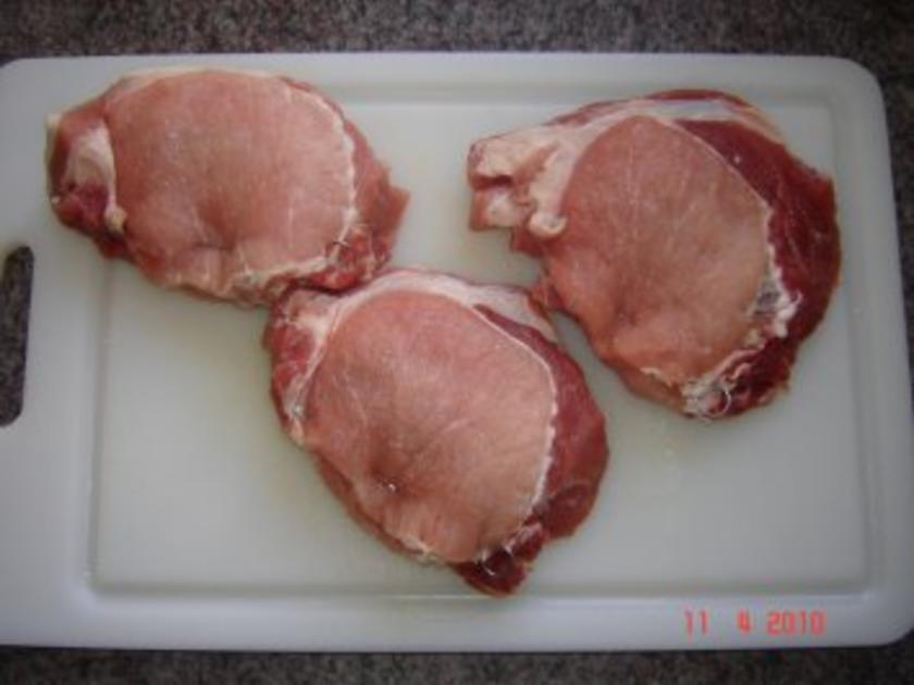Fleisch : gefüllte Schnitzel mit Camenbert - Rezept - kochbar.de