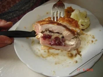 Rezept: Fleisch : gefüllte Schnitzel mit Camenbert Bild Nr. 6 Fleisch : gefüllte Schnitzel mit Camenbert - Rezept - Bild Nr. 6