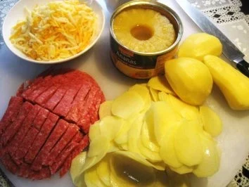 Kartoffel-Gratin "Hawaii" .... - Rezept - Bild Nr. 2