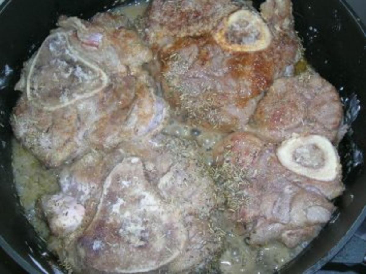 Ossobucco a la milanese Kalbshaxe nach Mailänder Art - einfach - von rowiwo