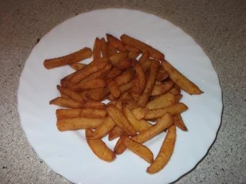 Pommes frites à la Papa - Rezept