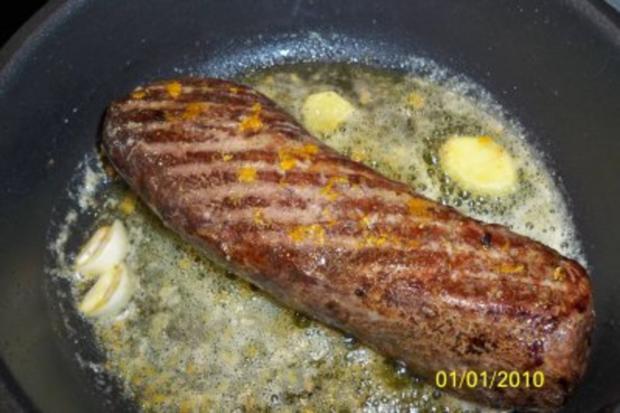 Kalbsfilet im ganzen gegart - Rezept mit Bild - kochbar.de